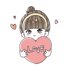 [LINEスタンプ] Nao 女の子たち