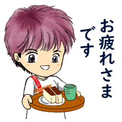 [LINEスタンプ] 毎日いつでも使えるシンプル言葉♪