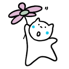 [LINEスタンプ] しろくまのココ