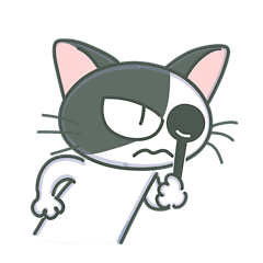 [LINEスタンプ] のらねこジャック