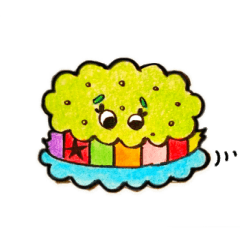 [LINEスタンプ] かわいい！おかしなお菓子スタンプ