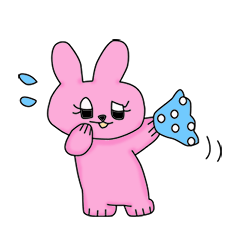 [LINEスタンプ] ふわっとうさぎ2