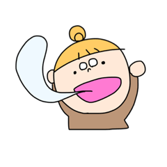 [LINEスタンプ] るんちゃんの1日③