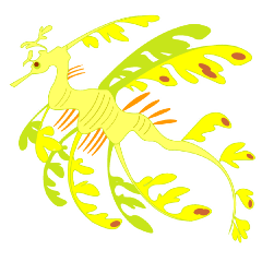 [LINEスタンプ] うみのいきもの いろいろ 1