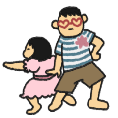 [LINEスタンプ] まんじゅう兄妹2