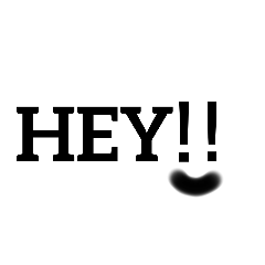 [LINEスタンプ] 顔がついてる文字