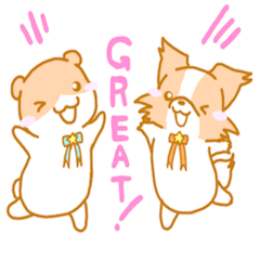 [LINEスタンプ] ピッフィー＆パッピィースタンプVOL.3