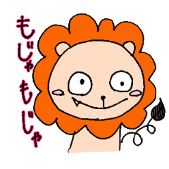 [LINEスタンプ] もじゃまる【もじゃもじゃアニマル】