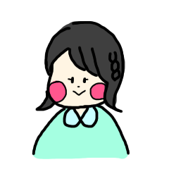 [LINEスタンプ] こころのひろいおんなのこ