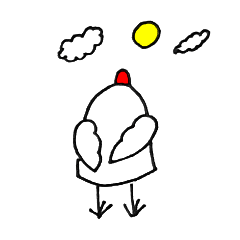 [LINEスタンプ] ニワトリ兄貴