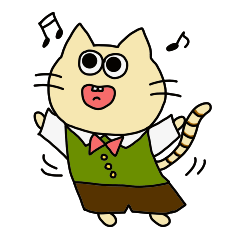 [LINEスタンプ] おとぼけねこちゃんの日常