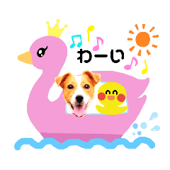 [LINEスタンプ] ジャックのロッタちゃん☆5