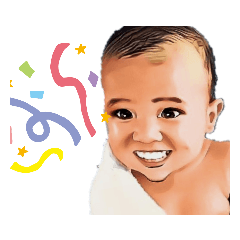 [LINEスタンプ] Fluke cartoon