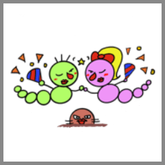 [LINEスタンプ] 昆チュー四季物語〜日常編〜