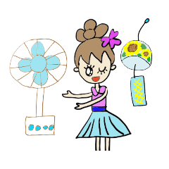 [LINEスタンプ] 夏のスタンプ！！