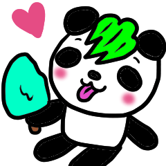 [LINEスタンプ] 笹やかなパンダさん