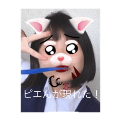 [LINEスタンプ] ピエんの逆襲