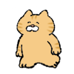 [LINEスタンプ] 茶トラのムギさん2