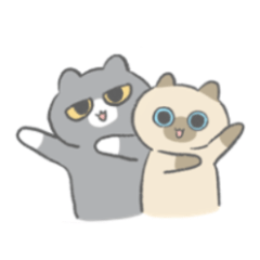 [LINEスタンプ] もふねこスタンプ