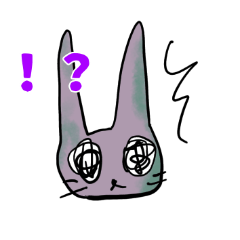 [LINEスタンプ] ゾンビっぽい猫のスタンプ