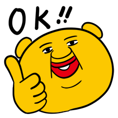 [LINEスタンプ] くまくろー