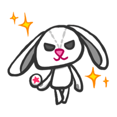 [LINEスタンプ] レイドするウサギさん