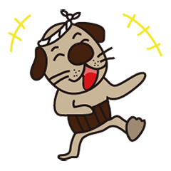 [LINEスタンプ] タツ犬スタンプ