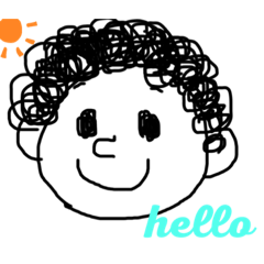 [LINEスタンプ] アフロのブンちゃん