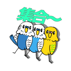 [LINEスタンプ] うちのことりたち