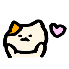 [LINEスタンプ] ぷちねこくん