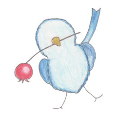 [LINEスタンプ] 青い鳥ちゃんず