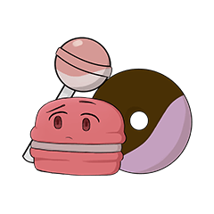 [LINEスタンプ] インドネシアのお菓子スタンプ