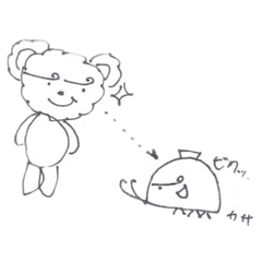 [LINEスタンプ] ちゃわんムシさん/ボウベアシリーズ