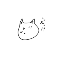 [LINEスタンプ] わりと使えるモチモチにゃんこ