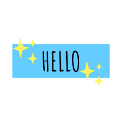 [LINEスタンプ] イチニチ