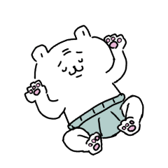 [LINEスタンプ] 使いやすそうなくまさん3