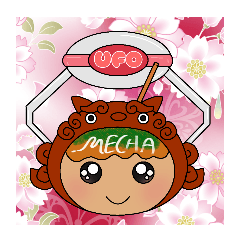 [LINEスタンプ] MECHA スタンプ  めちゃまるちゃん