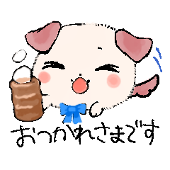 [LINEスタンプ] もふもふどうぶつ A＆L