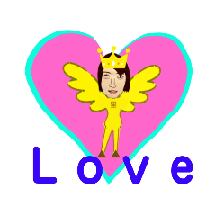 [LINEスタンプ] 里さん羽根生える
