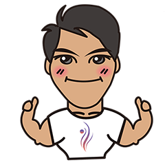 [LINEスタンプ] プライベートジムシルエット 大澤vol.1