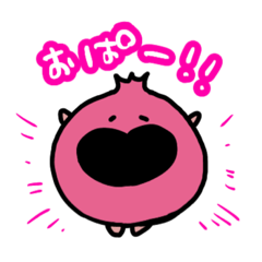 [LINEスタンプ] ベリーダンサーを応援するザクロとフィグ