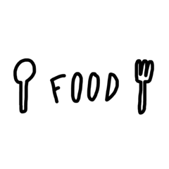 [LINEスタンプ] ！food