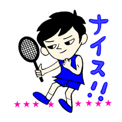 [LINEスタンプ] akkoバドスタンプ試合編 勝利をめざせ！