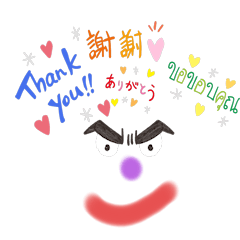 [LINEスタンプ] 眉太郎クン