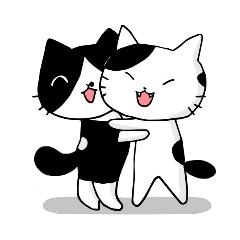 [LINEスタンプ] 白ちゃんと仲間たち