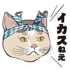 [LINEスタンプ] 江戸ねこ