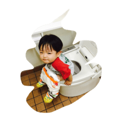 [LINEスタンプ] 幼い日の夢