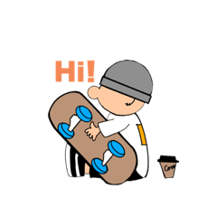 [LINEスタンプ] ストリートぼうや