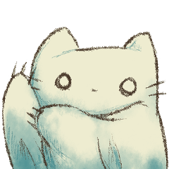 [LINEスタンプ] なまえは まだない おばけねこ