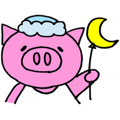 [LINEスタンプ] ブタの大将